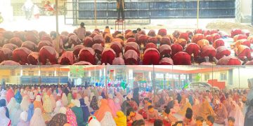 Ratusan Siswa MI dan PaudQu Baitussalam, Gelar Sholat Dhuha Berjamaah