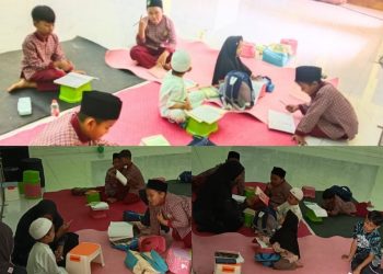 Calon Generasi Pintar, Belajar Calistung di Tahfidz Fathiyyah Zahra