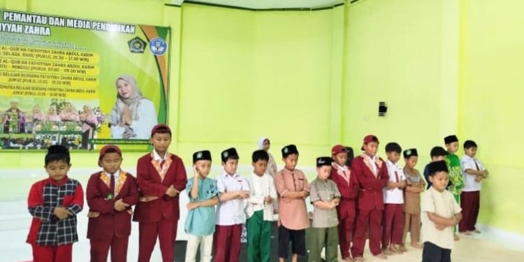 Pembiasaan Ashar Berjamaah, Bukti Nyata Pendidikan di Tahfidz Al-Quran Fathiyyah Zahra