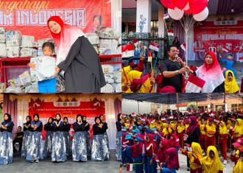 Semarak HUT RI ke-81, TKQ dan MI Baitussalam Tanamkan Semangat Kemerdekaan Sejak Dini