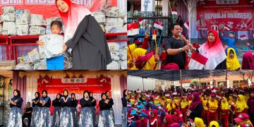 Semarak HUT RI ke-81, TKQ dan MI Baitussalam Tanamkan Semangat Kemerdekaan Sejak Dini