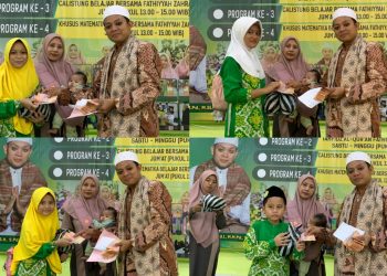 Tahfidz Fathiyyah Zahra: Indahnya Berbagi di Peringatan Maulid Nabi Muhammad SAW