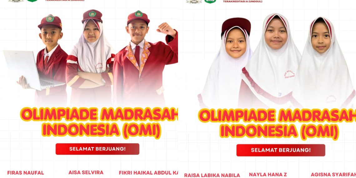 Enam Siswa MI Baitussalam Cibolang Girang Siap Berlaga di Olimpiade Madrasah Indonesia 2026