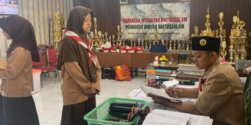 Siswa MI Baitussalam Tes Kemampuan Hafalan Al-Quran