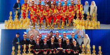Paskibra MI Baitussalam Kembali Boyong Trofi dan Juara LKBB Piala Kapolres Sukabumi Se-Jawa Barat
