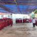 Pelaksanaan Upacara Bendera Penuh Khidmat Siswa MI dan TKQ Baitussalam
