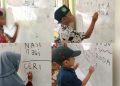 Aksi Nyata Siswa Calistung, Belajar Penuh dengan Semangat
