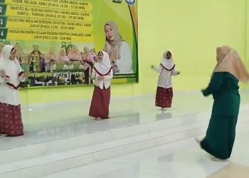 Siswi Tahfidz Fathiyyah Zahra Gelar Latihan Tari Jelang Akhirussanah 2026