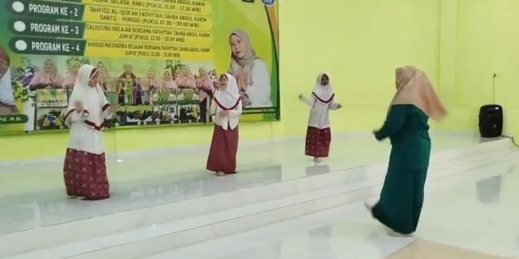 Siswi Tahfidz Fathiyyah Zahra Gelar Latihan Tari Jelang Akhirussanah 2026