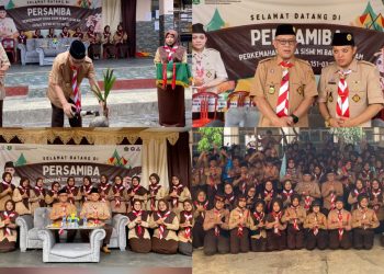 Tegaskan Karakter Generasi Rabbani, Saka Amal Bakti Kemenag Sukabumi Buka Resmi Persamiba ke-19 MI Baitussalam