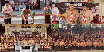 Tegaskan Karakter Generasi Rabbani, Saka Amal Bakti Kemenag Sukabumi Buka Resmi Persamiba ke-19 MI Baitussalam