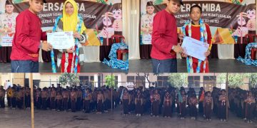 Apresiasi Keaktifan Siswa, 15 Regu Persamiba MI Baitussalam Borong Penghargaan Favorit dan Teraktif
