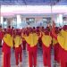Wujudkan Generasi Sehat dan Ceria, Siswa MI dan TKQ Baitussalam Gelar Senam Bersama