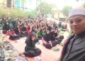 Awali Pagi dengan Sholawat, Santriawati Ponpes Baitussalam Cibolang Girang Siap Mengaji Kitab Kuning