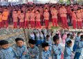 Ratusan Siswa PAUDQU dan MI Baitussalam Sukabumi Gelar Sholat Dhuha Berjamaah