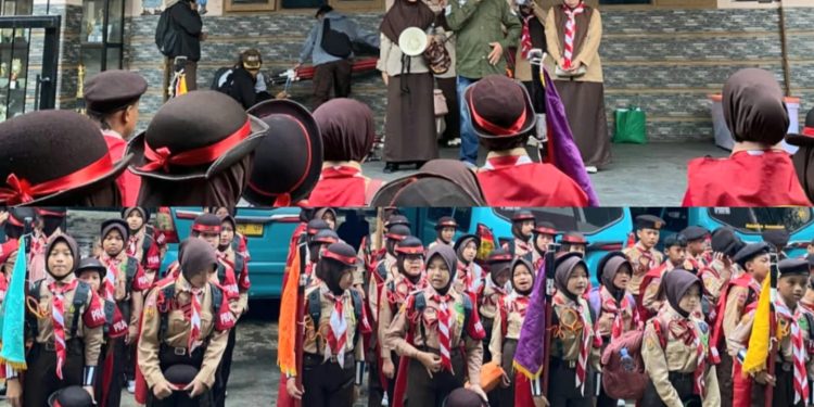 8 Regu Pramuka MI Baitussalam Cibolang Girang Siap Bawa Nama Madrasah di Ajang Lomba Pramuka Se-Sukabumi